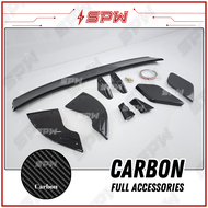 Honda City Hatchback (2020-2025) AMG Spoiler Rear Bumper Spoiler Lip HB Lips GN5 GN6 GN7 ABS Materia