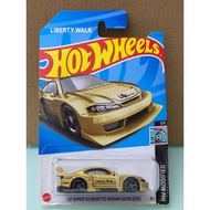 Hotwheels LBWK Nissan Silvia S15 Gold