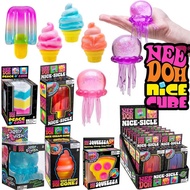 NeeDoh Jellyfish Pizza Ice Cream Cake Popsicle Model Sensory Squeeze Toy Stress Relief Fidget Toys S