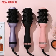 ✌✴₪ 3 IN 1 Hot Air Brush One-Step Hair Dryer Negative Ion Curler Styler Lazy Hair Straightener Brush Professional Brush Hair Dryers