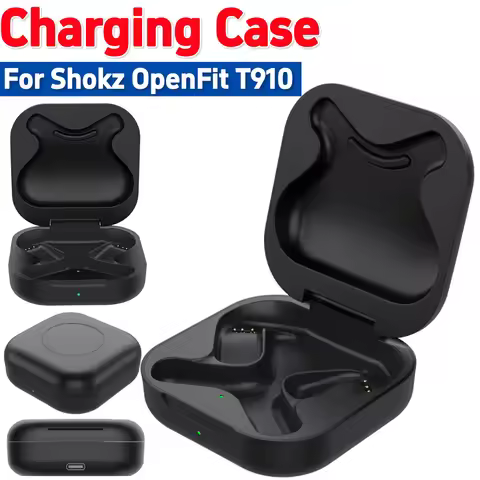 Charging Case for Shokz OpenFit T910 Open Ear Headphones with 600mAh Battery Replacement Charger Cas