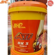 READY STOCK 18 LITER BHP ATF DX 3 AUTOMOTIVE GEAR OIL OFFER LORI BAS LORRY VAN 100% ORIGINAL FAST SH