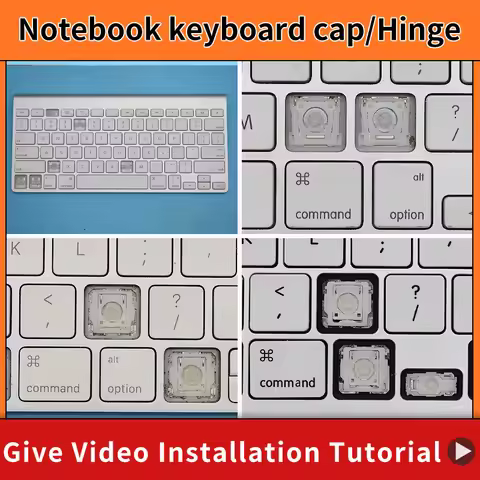 Replacement Keycap Key cap &Scissor Clip&Hinge For Apple Magic Imac Ipad Bluetooth Wireless 2 A1644 