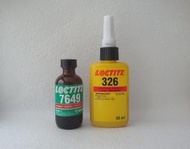 【瓶瓶小站】LOCTITE 326+7649 結構性平面接著劑 單液二步驟型 抗化學溶劑型特性 適用快速固定需求的製程