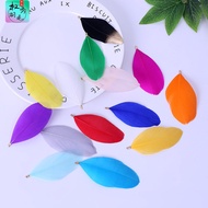 Diy Jewelry Accessories Feather Floating Metal Clip Feather Swan Feather Jewelry Clothing Accessorie
