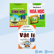 Sách - Combo Hướng Dẫn Học Lý - Hóa - Sinh Lớp 10 (Bám Sát SGK Kết Nối Tri Thức Với Cuộc Sống) (Bộ 3