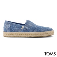 Toms Men Alpargata Rope 2.0 Faded Sky Tropical Denim