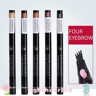 LIGHTHEARTED 4 Point Eyebrow Pencil, Smudge-Proof Waterproof Microblade Eyebrow Pen,   Long-Lasting 