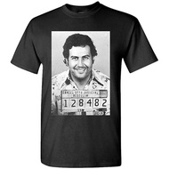 Kaos Baju Pria Wanita Pablo Escobar Medellin Cartel Cocaine T-Shirt