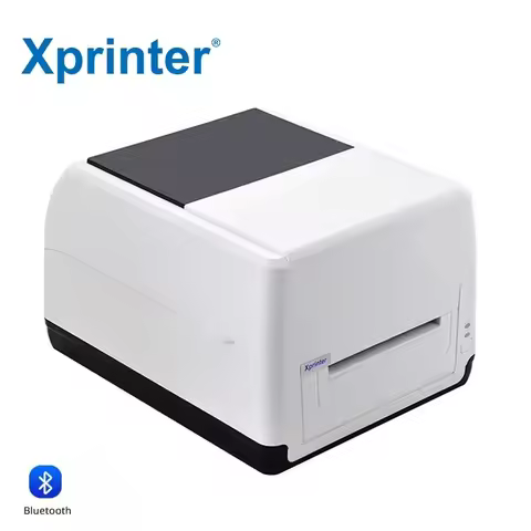 Xprinter T451B/T451E 4Inch 4X6 Direct Sticker Barcode Printer Thermal Transfer Carbon Ribbon Label A