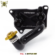 BATTLE BEE Engine Oil Cooler Adapter For Volkswagen Audi GOLF MK7 2.0T 1.8T EA888 GEN3 Filter Sandwi