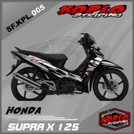 Sticker Striping Variasi Supra X 125 - Striping Supra X 125 . KPL 005