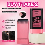 【BUY1 TAKE2】Long-Lasting Temporary Hair Dye Stick | Salon-Finish, Hair Styling Stick - Black & Brown