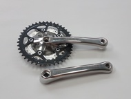 Shimano Crank Sepeda Jadul Vintage Deore LX FC M563 42 32 22T Japan
