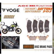 VOGE DS 900X DS900X DS 900 X DISC BRAKE PADS SINTERED TOP QUALITY G&K