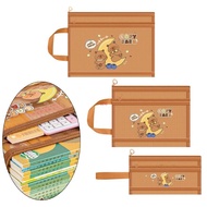 seng A4 A 5 A6 File Bag Capybara File Organiser Document Bag Clear File Folders