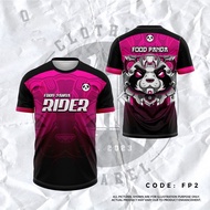 Food Panda Short Sleeve Drifit Food Panda Uniform T-shirt 2024 Men Women Sports Casual T-shirts