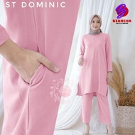 Baju Busui Tunik Muslim / Baju Muslim / Baju Ungu Lilac / Baju Muslim