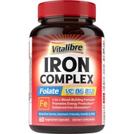 IronforWomen&Men,withVitaminsC,B6,B12&FouliteforIron Deficiency,Building&,StomachFriendly,BetterAbso