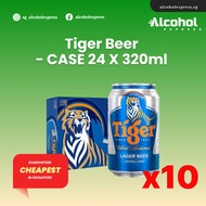 Tiger Beer Can - 24 320ml x 10,20&amp;30 ctn (BBD/02/25)