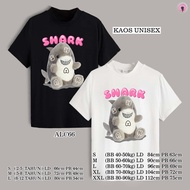 ALC66 |Men's T-shirts| Men's tops| Men's clothing | T-shirt | Plain T-Shirt | PREMIUM SHARK MOTIF