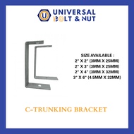 C-TRUNKING BRACKET (ZINC PLATED)