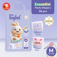 Faybel Baby Essestial PANTS Diaper - M 58pcs (PANTS)