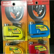 Motorcycle Alarm Disc Padlock - Quality Disc Lock Alarm Padlock