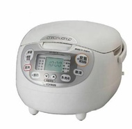 【ZOJIRUSHI 象印】日製6人份黑金剛微電腦電子鍋 NS-ZEF10 -白