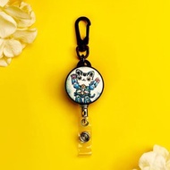 鋼線伸縮扣 | 鑰匙圈 | 識別證 | 卡套 - 機器貓