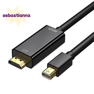 Mini DisplayPort to  Cable 4K Mini DP to  6 Feet Cable for  Air/Pro,  Pro/Dock, Monitor, Projector