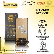 LCD G0LDEN CR0WN TOUCHSCREEN VIVO V17 / V19 / 1919 ORIGINAL FULLSET COMPLETE...