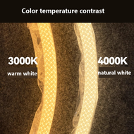 360 Round LED Neon Strip Light Flexible Mesh Nylon Rope Lamp Waterproof Ceiling Chandelier Strips fo