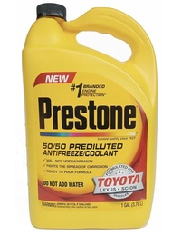 PRESTONE 50/50 Prediluted Antifreeze/Coolant 3.78L for TOYOTA/Lexus/Scion Vehicles (Made in USA)