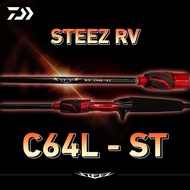2025 DAIWA STEEZ RV C64L-ST Baitcasting Fishing Rod 25 steez BC Rod Casting Joran Pancing