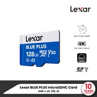 Lexar MicroSD Card BLUE PLUS 128GB (ไมโครเอสดีการ์ด) R170MB/s1 (LMSBLPL128G-BNANG) For Smartphones T