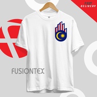 Family  T-shirt MERDEKA TSHIRT  2025, Fusiontex Tee Cotton T-shirt Unisex M24-1 S-5XL