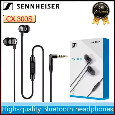 Sennheiser CX300S Wired Pure Bass Earphones Stereo Headset Sport Earbuds Noise Reduction Headphone f