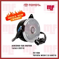 TOYOTA WISH 2.0 ANE10 2003-2008 AIRCOND FAN MOTOR (16363-28210) (168000-7270)