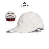 SPERRY STF24AC01H01003 Sperry Essential Cap หมวกแก๊ป สีขาว/แดง ( CAP )