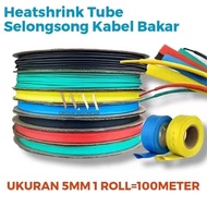 Heatshrink D-5mm 1 ROLL Heat Shrink Tubing Burn Cable Sleeve