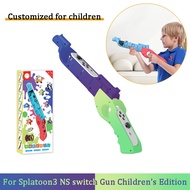 Children's customization game gun for Nintendo switch oled for splatoon3 Joycon Gun Shape Handgrip S