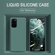 ❅℡ Samsung Galaxy A72 A52 A42 5G A12 A51 A71 Casing Soft Liquid Silicone Candy Phone Case