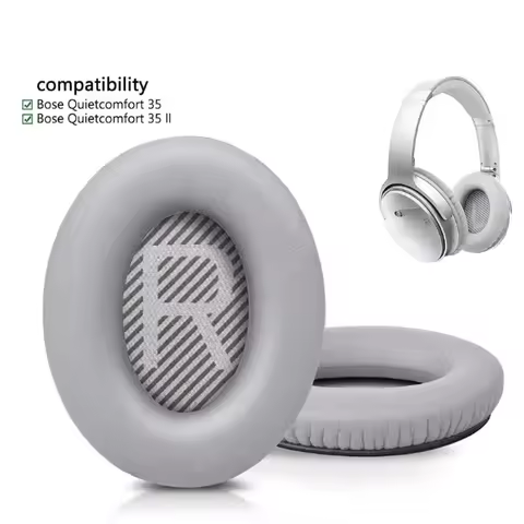 Replacement Earpads for BOSE QC35 for QuietComfort 35 & 35 II Headphones Memory Foam Ear Cushions Hi