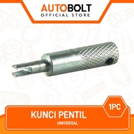 1 PC Universal Valve Cap Wrench for All Types of Motorcycle Car Bicycle Tires 2in1 Open Automatic Cu