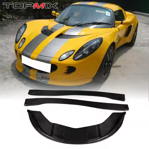 For Lotus Elise S2 2000+ Carbon Fiber Modified Bumper Lower Lip & Side Skirt