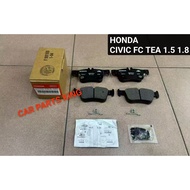 ( 100% ORIGINAL JAPAN ) HONDA CIVIC FC TEA 1.5 1.8 REAR DISC BRAKE PAD ( 43022-TBA-A02 )