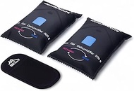 Rechargeable Car Dehumidifier Set (2 x 500g) with Color Indicator Window: Powerful Moisture Absorpti
