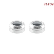 CLEOES 2pcs M6 Disc Brake Spacer, Aluminum Alloy M6 Washer Disc Brake Caliper Gasket, Mounting Bolts