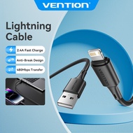 Vention Lightning Cable Anti-Break Fast Charging Durable USB to Lightning Connector for Apple iPhone